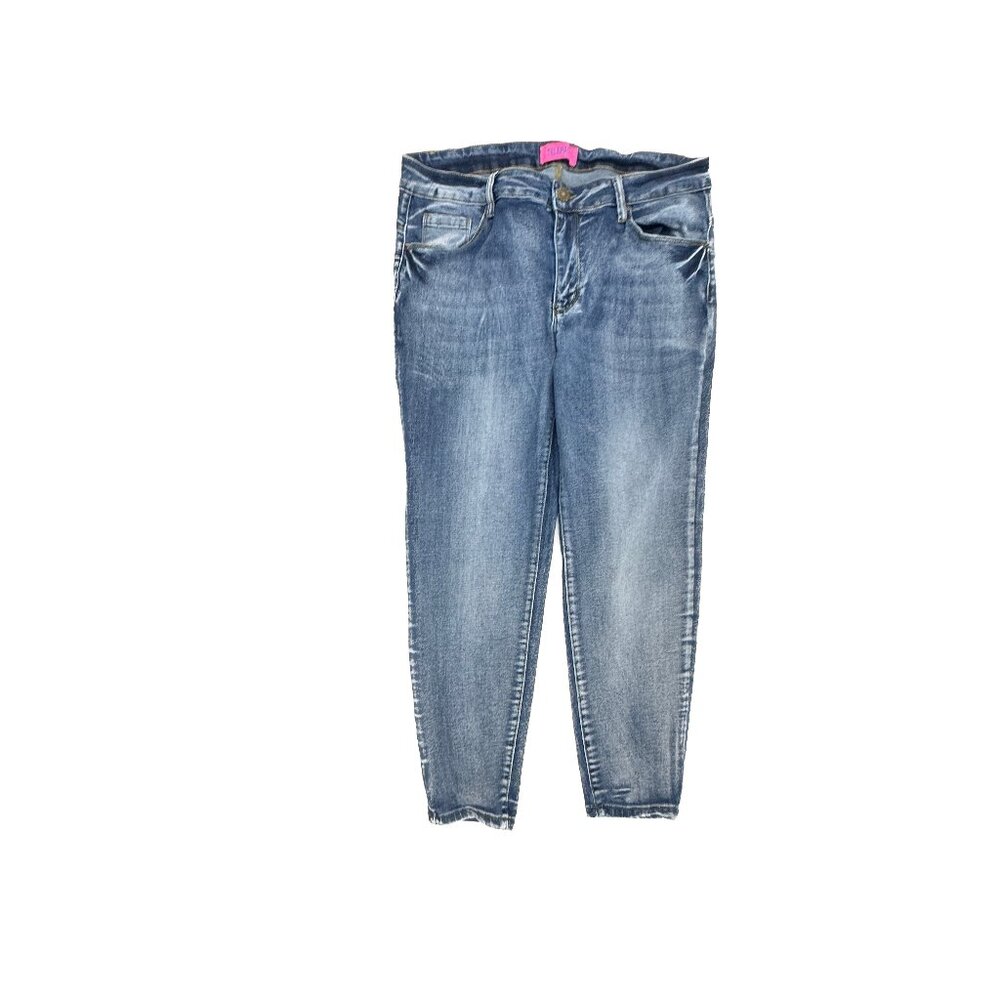 Telepatia Skinny Women's size 17‎ Dark Wash Blue Denim Jeans